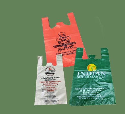 Customized Logo Printing Plastic Carrier Bag